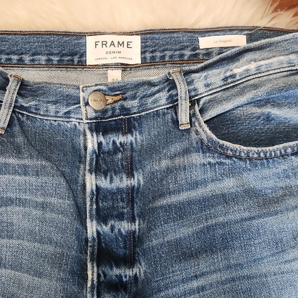 FRAME Mens Le Original Button Fly Jean's - Picture 5 of 6